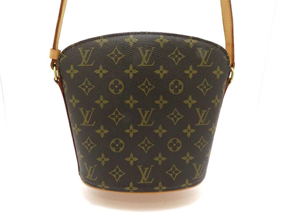 LOUIS VUITTON Druot Monogram Shoulder Bag
